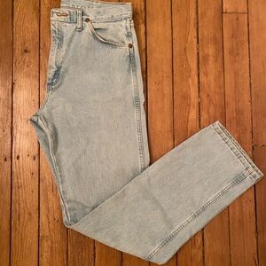 Vintage wrangler Blue Denim light wash Jeans